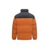 Reebok Color Block Ritssluiting Opstaande Kraag Lange Mouwen Donsjas Uniseks Bovenkleding Karamel 23FRC287UGBH