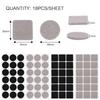 180/18Pcs Felt Pad Sticker Self Adhesive Desk Chair Sofa Legs Pads Square Round Bottom Furniture Table Legs Anti Scratch Cover