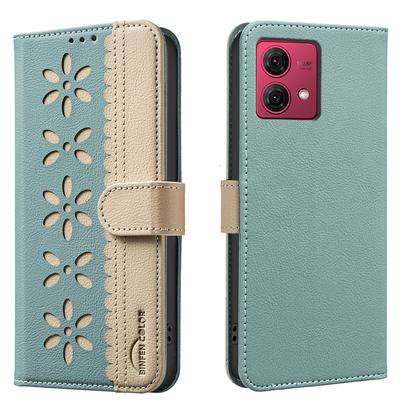 Carte Solt Portafoglio Pelle Fiore Custodia Flip Per Motorola Moto Edge 60 Pro G05 G15 G75 G55 G35 50Pro G04 G34 G84 G14 G73 Cover
