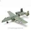 1:72 Creative Military Series Building Blocks US New A-10 Thunderbolt II Support Attack Aircraft Model Toys For Boys Xmas Gifts