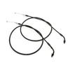 For Honda CB/CM400 CB450 Nighthawk CX500 Throttle Lock Throttle Cable Set Throttle Body 17910-415-010, 17910-415-000