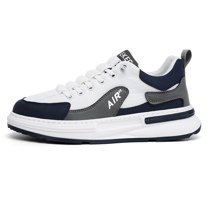 

Мужская повседневная обувь Весенняя мода Спортивные кроссовки Повседневная обувь на платформе с толстой подошвой 44 синий