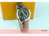 Large Number Luminous Elderly Quartz Watch with Waterproof Stainless Steel Elastic Band