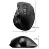 ELECOM Mouse Wireless (Receiver Included) Trackball 6 Buttons Black M-XT3DRBK