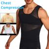Men's Body Shaper Waist Trainer Slimming Vest Mesh Undershirt Abdomen Slimming Shapewear Fat Burning Fitness Tank Tops
