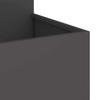 Garden Planter Black 100 X 100 X 60 Cm Steel