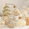 Christmas Ball Ornaments Set with Top Tier Surface Finishing Processes Decoration Suitable for Weddings Engagements