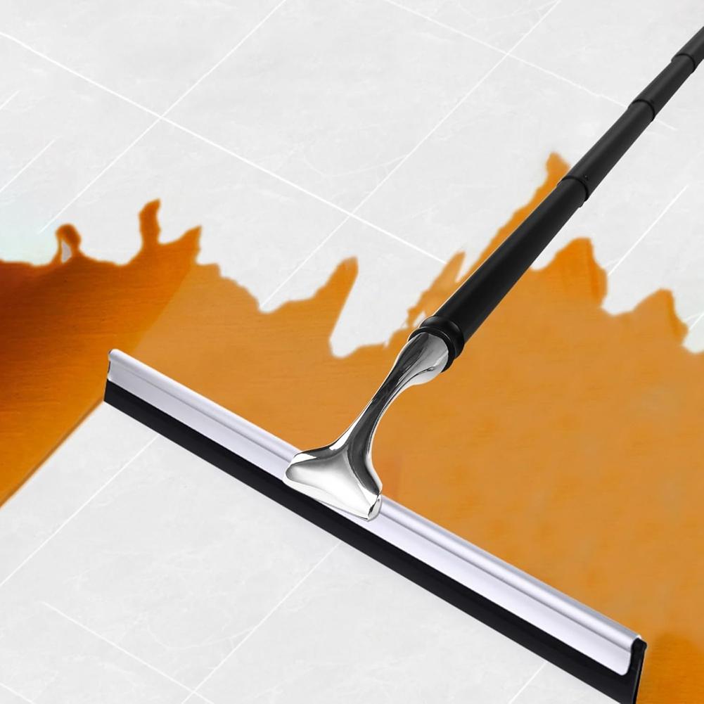 Good-12-51 Inch Home Telescopic Window-Scraper 2 In 1 Window Cleaning Scraper Kit For Floor Tiles Walls Car Windshield