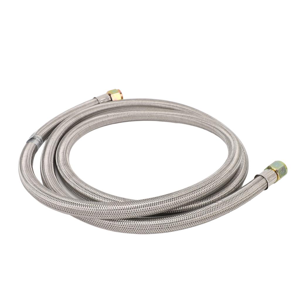 7Pcs 6ft RV Hose Extension with Quick Connect Fittings Stainless Steel Anti Pressure Flexible RV Hose Line Extension