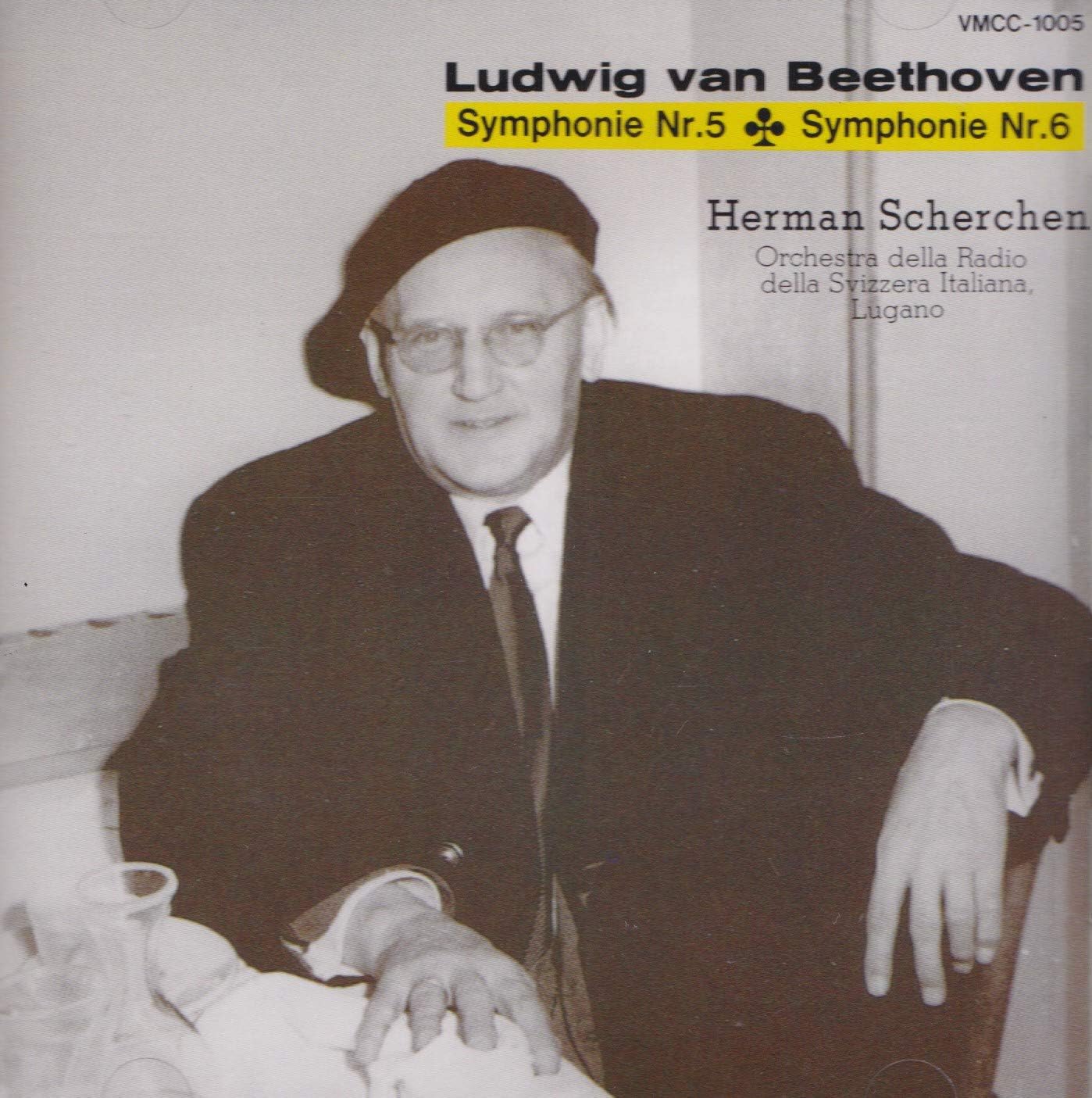 

CD BEETHOVEN - Sym.5: Scherchen / Lugano Radio.o VMCC1005 Japan ObiClassical Used