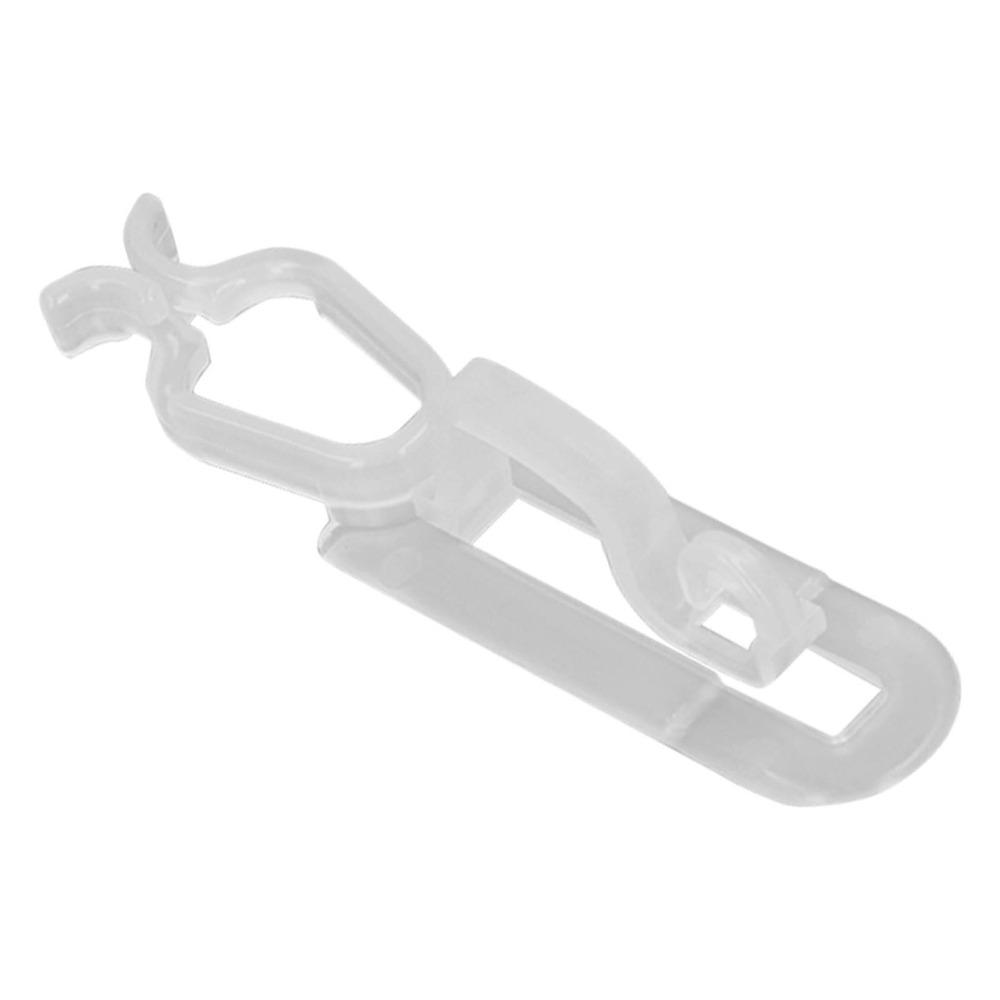 60Pcs Waterproof Roof Christmas Light Clips 1.8 X 2 X 8.5cm Outdoor Light Clips  Shingle Application