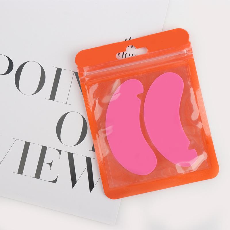 U-Shaped Eyelash Perming Silicone Pads & Extension Tool Kit with Isolation Eye Patches