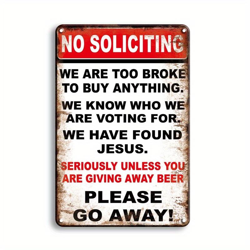 Warning Notice Vintage Metal Tin Poster Funny Metal Tin Signs Posters Plate for Garage Bar Cafe Club Home Room Wall Decor