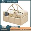Large Felt Diaper Storage Tote Bag