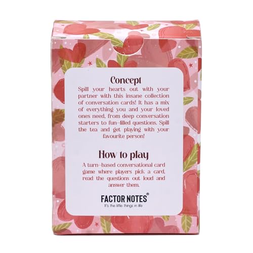 Factor Notes Couple Conversation Cards: Say It With Love