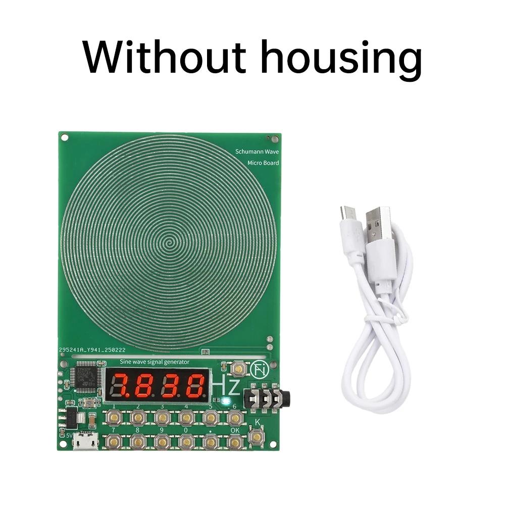 DC 5V 0.01Hz~100000Hz Adjustable Frequency 7.83HZ Schumann Wave Generator Sine Wave Signal Generator Micro USB Interface