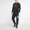 Air Jordan Casual Knit Crewneck Basketball Sweatshirt Men Tops Black CQ7593-010