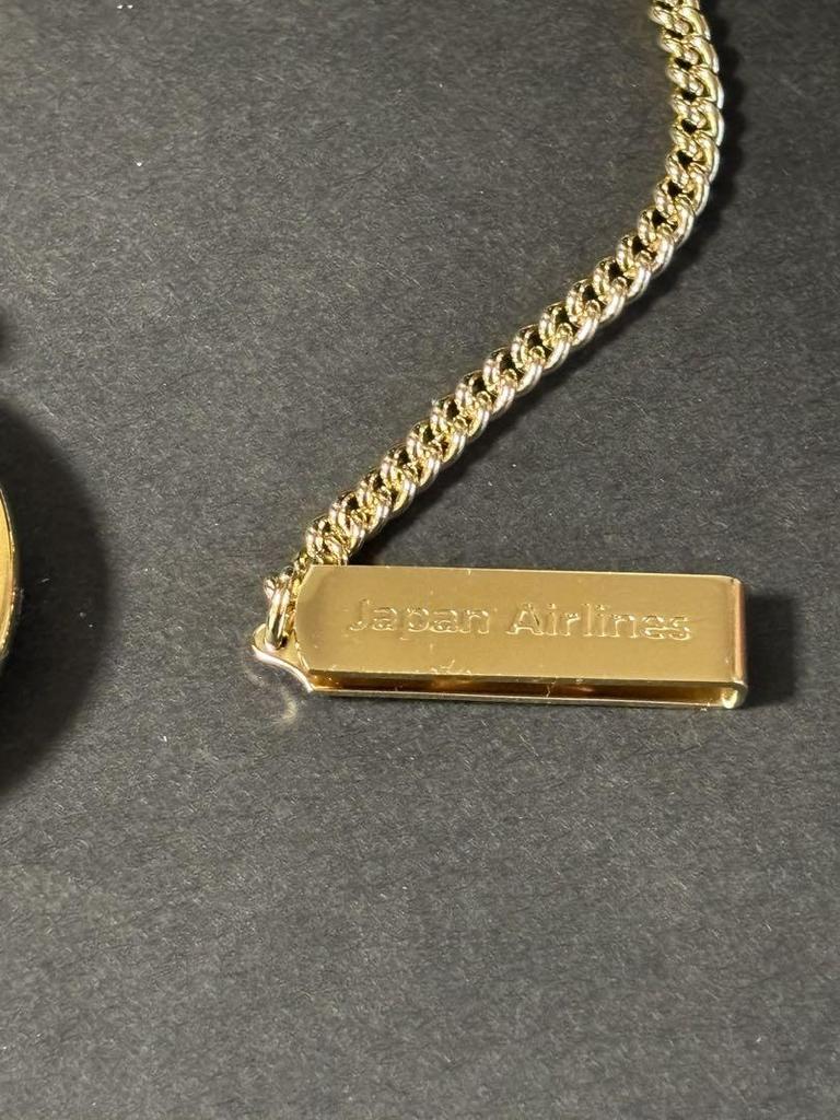 [USED] JAL SEIKO Quartz Pocket Watch