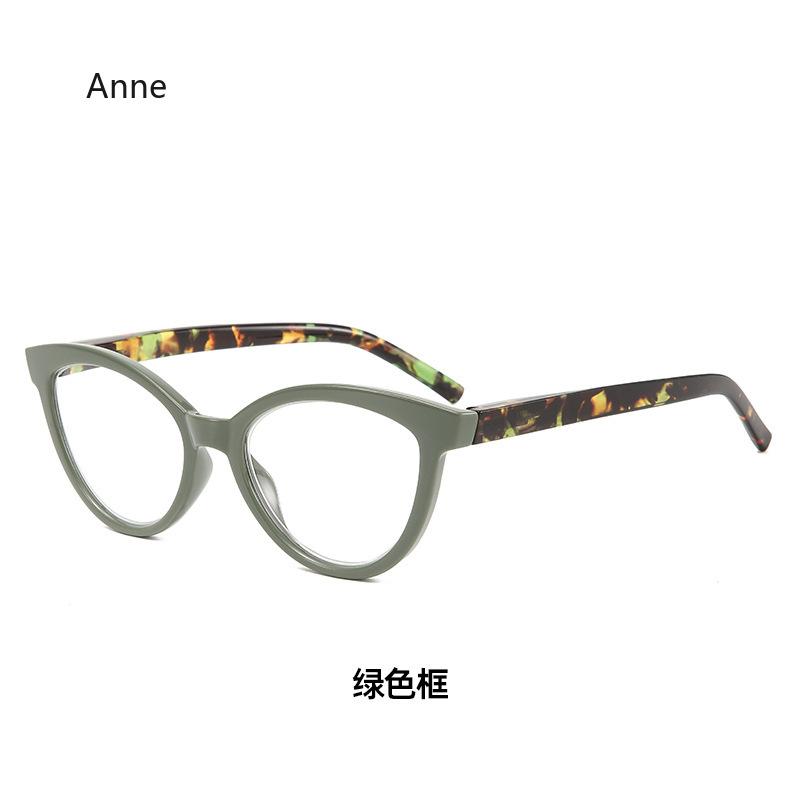 

202 Модные очки для чтения «кошачий глаз» Женские Женские Личность Большая оправа Пружинные дужки Очки для пресбиопии от +1.0 до +4.0 gafas 4