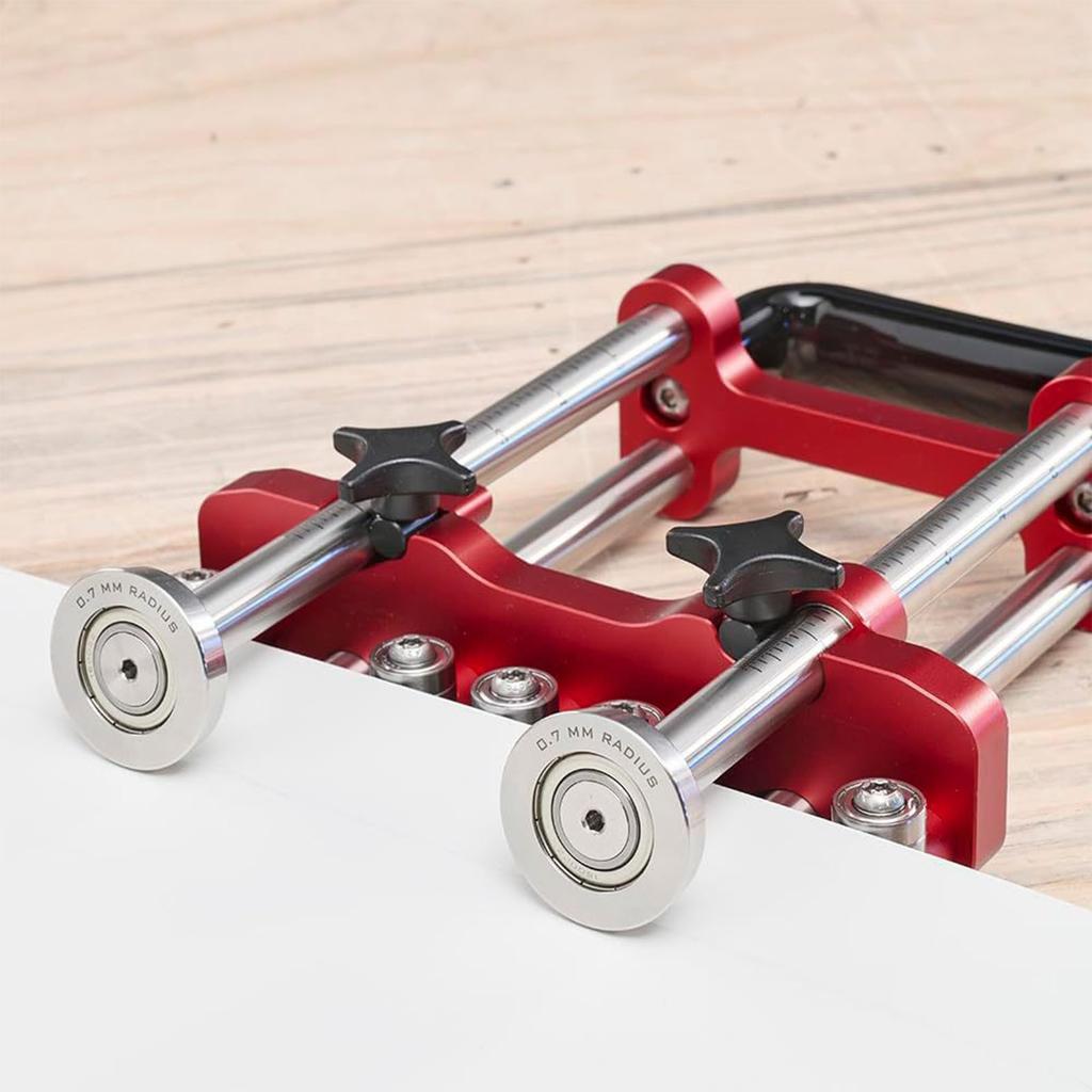 Sheet Metal Roller Portable 2 Station Bender 0 100 degrees  Bending Range Metal Roofing Tool for Making 7mm 180mm