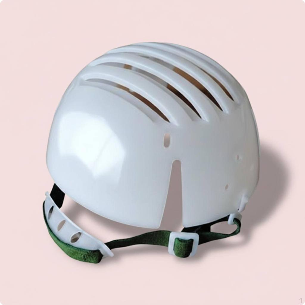 Leichter Helm Abgerundete Kanten Stoßabsorbierende Hartschale Schlagfest Kinnriemen