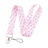 5pcs Empowerment Lanyard Set for Awareness Accessory Key and Phone Holder Strap Keychain Holder for Women Girls