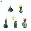 5/6/11Pcs Mini Vase Refrigerator Magnet DIY Home Office Kitchen Locker Fridge 3D