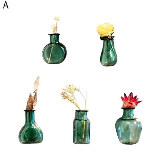 5/6/11Pcs Mini Vase Refrigerator Magnet DIY Home Office Kitchen Locker Fridge 3D