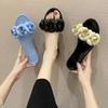 Women Slippers Summer Outside Flat Bottom Slippers Fashion Jelly Sandals Women New Beach Women's Shoes Sandalias De Mujeres