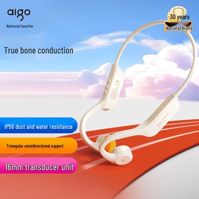 

Aigo G03 Bone Conduction Bluetooth Sport Earphones