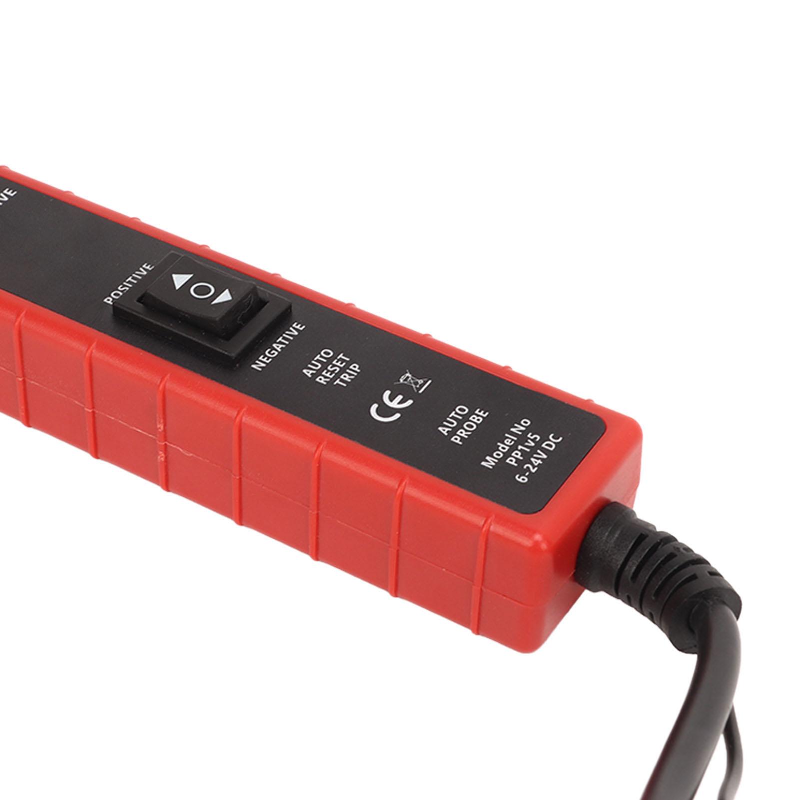 

624 В постоянного тока автомобильный электрический тестер цепи детектор мощности зонд 7A ток разрыва определение местонахождения короткого замыкания