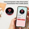 Electronic Anime E-Badge Display APP Bluetooth 5.4 Connection Dynamic Smart Touch Screen Animation Gradual Change Badge Gift