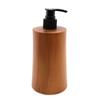 Soap Dispenser Natural Teak Wood Taper