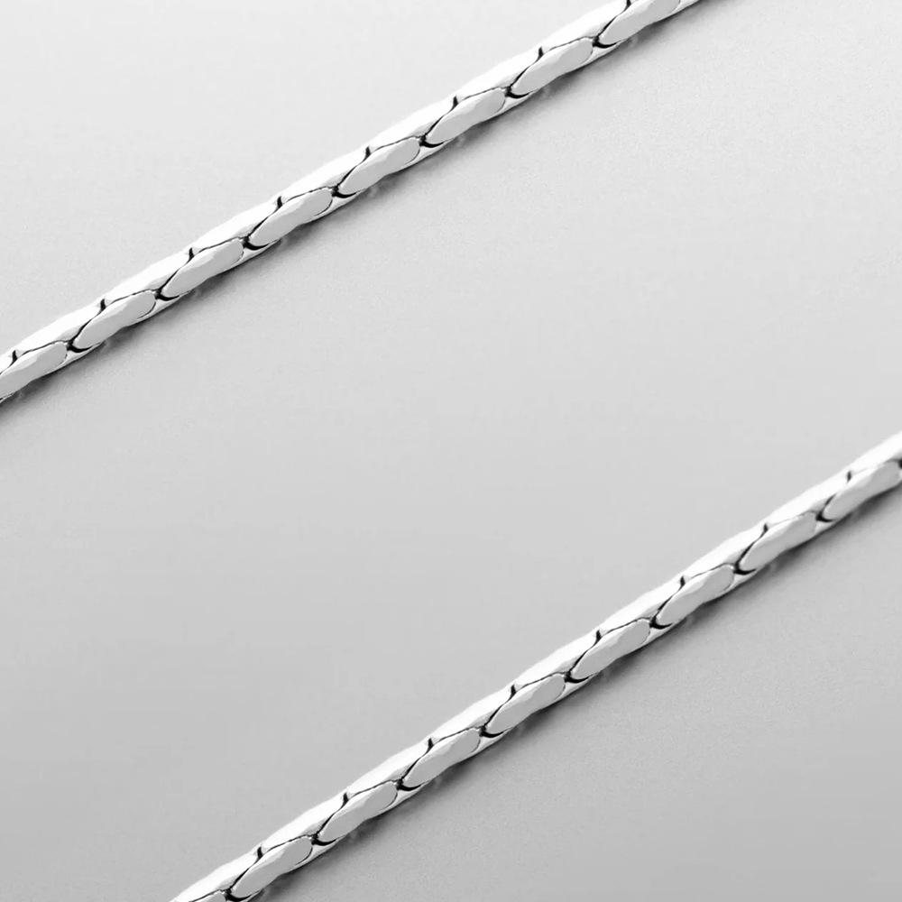 eManco Versatile Fashionable Solid Round Snake Chain Necklace