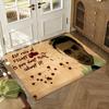 Fight Club Movie Brad Floor Mat Soft Thickened Absorbent Non-Slip Bedroom Living Room Door Mat Home Decor Flannel Rugs
