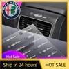 Car Stickers For Alfa Romeo Car Front Seat Headrest Badge Decal Car Side Window Stickers For Alfa Romeo Giulia Stelvio MiTo Giul