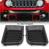 1Pc/2Pcs Car Front Bumper Lower Grille Insert Bezel Cover Trim For Jeep Renegade 2015-2017 lower wind grille Bezel Cover