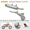 OTOM Exhaust Header Pipe Muffler For KTM SX XC 250 300 2023-2025 XCW EXC HUSQVARNA TC TE TX GASGAS EC EX MC Motorcycle Accessory
