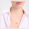 Kate Spade Micro Logo Details Stainless Steel Necklace Women's Gold KK403