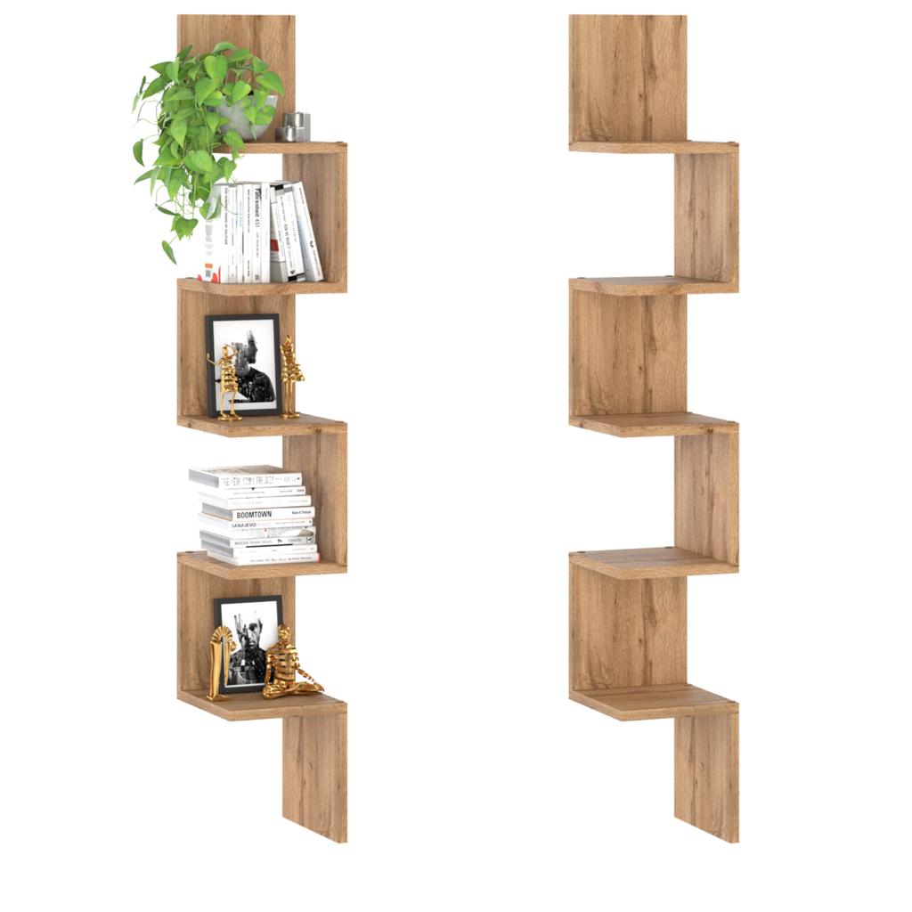 Wotan Corner Wall Hanging Bookshelf For Toys Loft