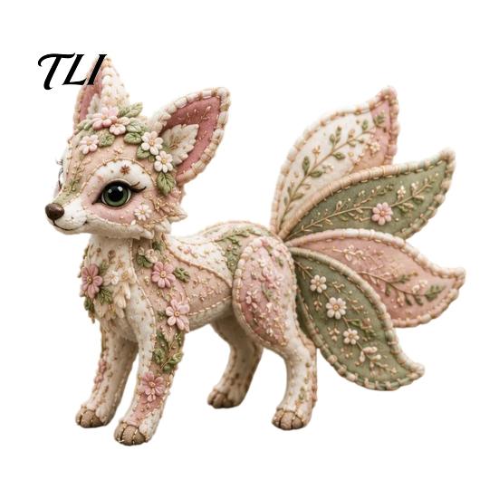 Diy Patchwork Kit Forest Guardians DIY Kit, Woodland Animal Sewing Pre-cut Hand Sewn Wildlife Figures Fabric Craft for Adults, Handmade