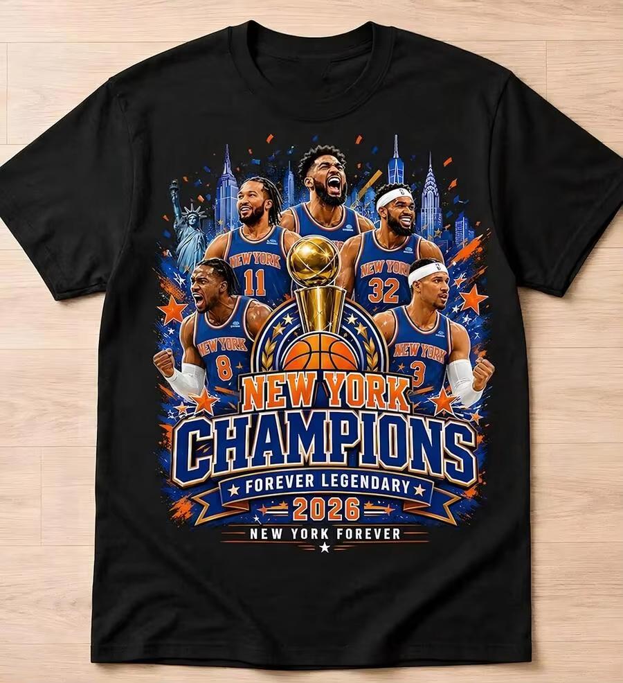 New York Champions Tshirt Knicks Basketball Champions Tee Perfect Gift For New York Basketball Fans