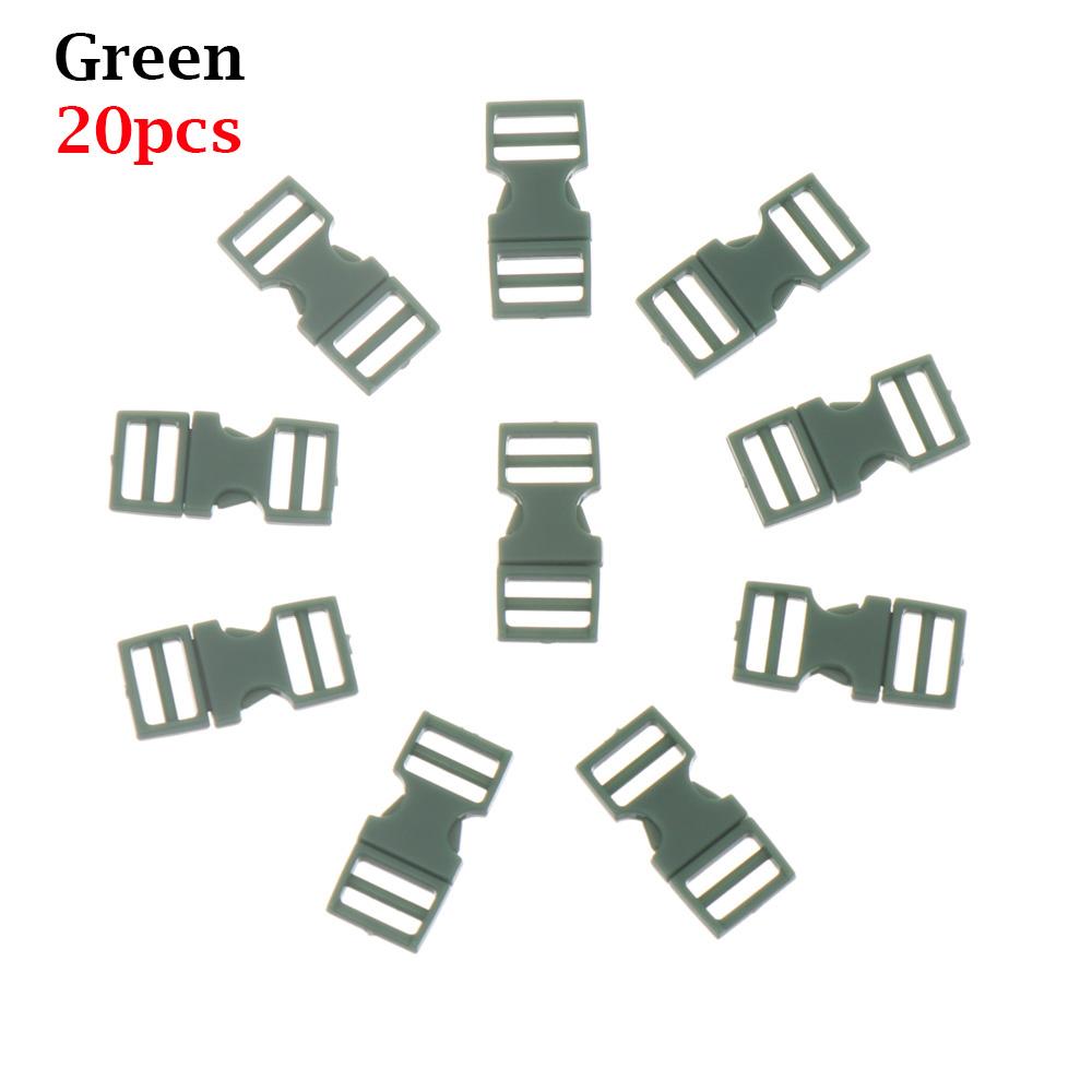 10/20pcs 6mm Plastic Mini Buckle DIY Doll Bags Buckle Handmade Backpack Button Bracelet Dog Collar Strap Buckle Webbing Supplies
