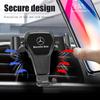 Gravity Auto Lock Car Air Vent Phone Holder Leather Texture For Mercedes Benz AMG W204 W205 W203 W211 W212 W213 W201 W210 W168 CA1