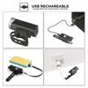 USB Bike Light Waterproof  Rechargeable Bicycle Headlight Front Bike AccessoriesBack Rear Light Cycling Safety Cycling Equipment