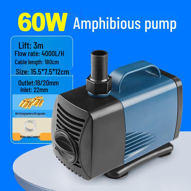

Jingye Ультратихий Погружной Амфибийный Аквариумный Насос для Циркуляции и Фильтрации