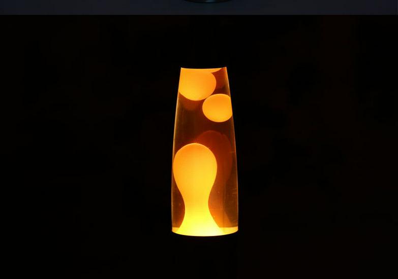 Creative Jellyfish Water Wax Convection Lava Lamp for Living Room Relaxation.