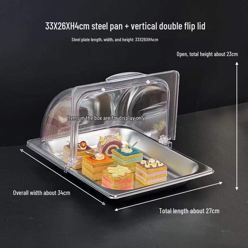 201 Stainless Steel Food Cover with Tray