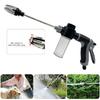 Heavy Duty Aluminum Alloy Water Sprayed Guns For Car Washing Garden Cleaning Featuring 10-20M Range And Universal Hose Compatibility