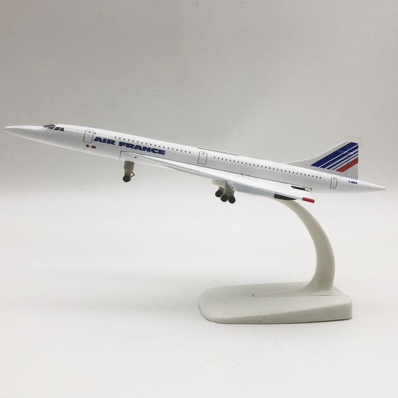 20M Alloy French Concorde Model with Landing Gear